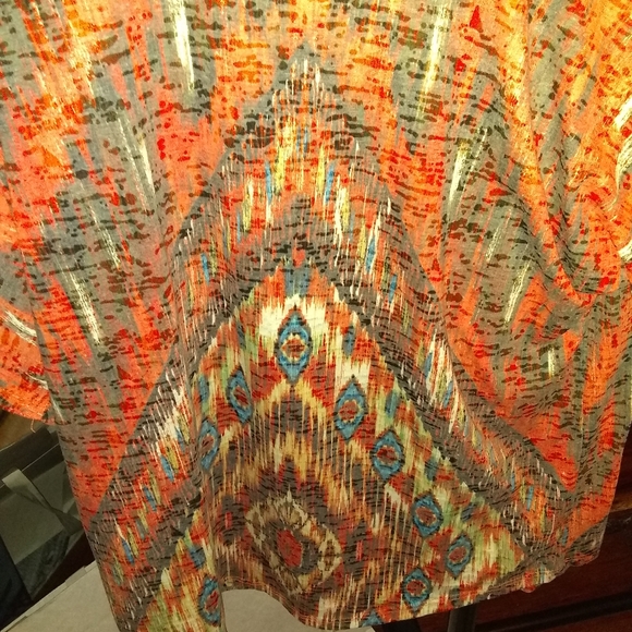 Multi color shrug/cardigan - Picture 10 of 11